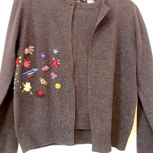 JOSEPH WOOL CARDIGAN SWEATER